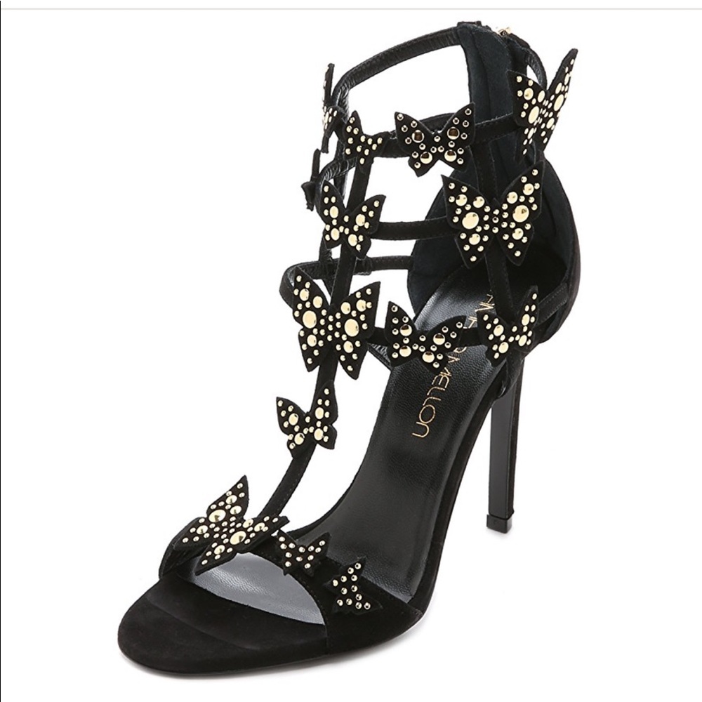 Tamara Mellon Strappy Butterfly Sandal Pumps